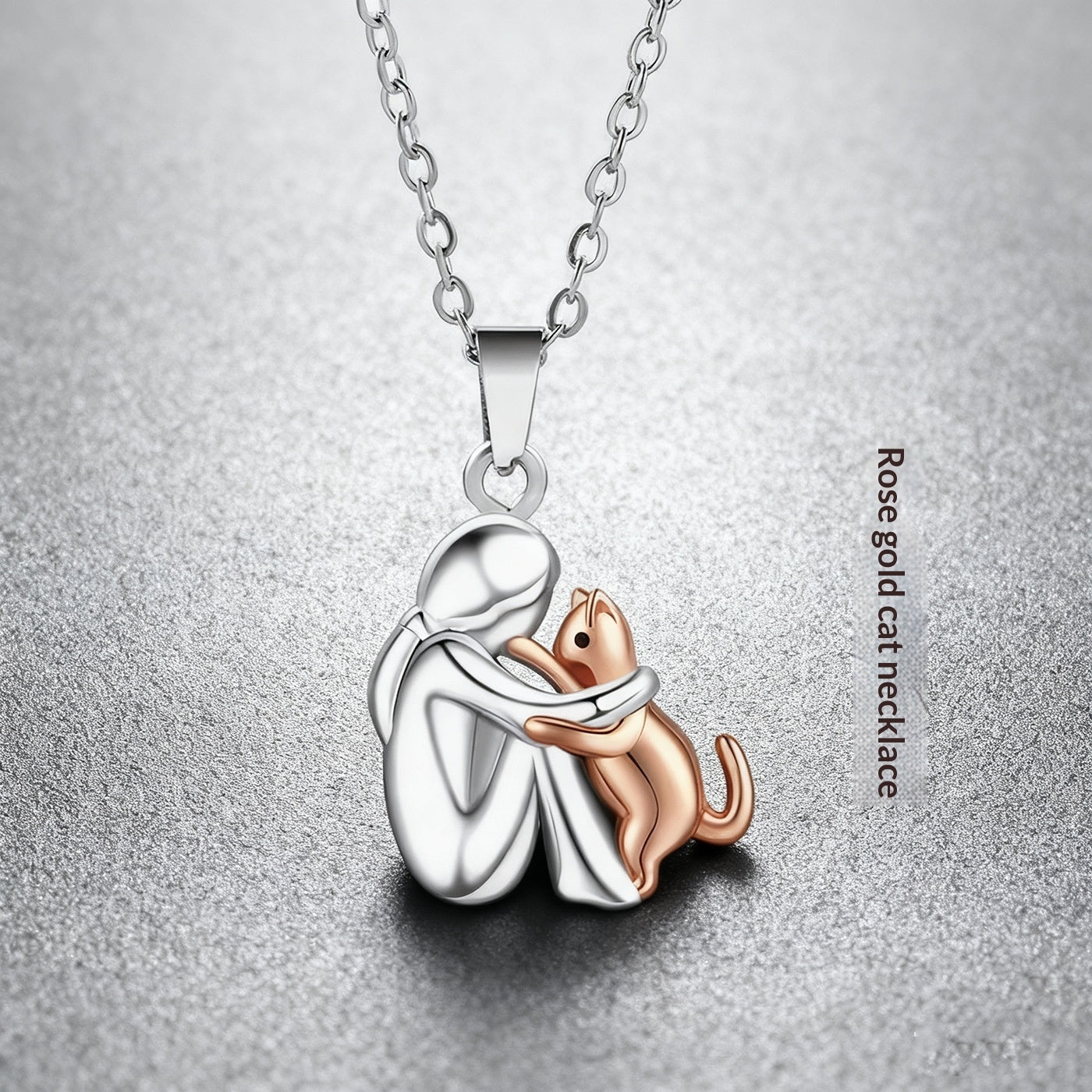 Little Girl And Dog Hugging Earring Set