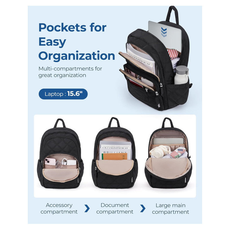 Travel Laptop Backpack Waterproof Lightweight Leisure Bag