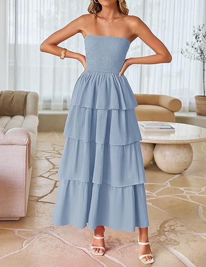 Women's Sleeveless Off-Shoulder Long Vest Dress