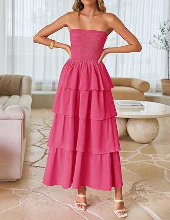 Women's Sleeveless Off-Shoulder Long Vest Dress