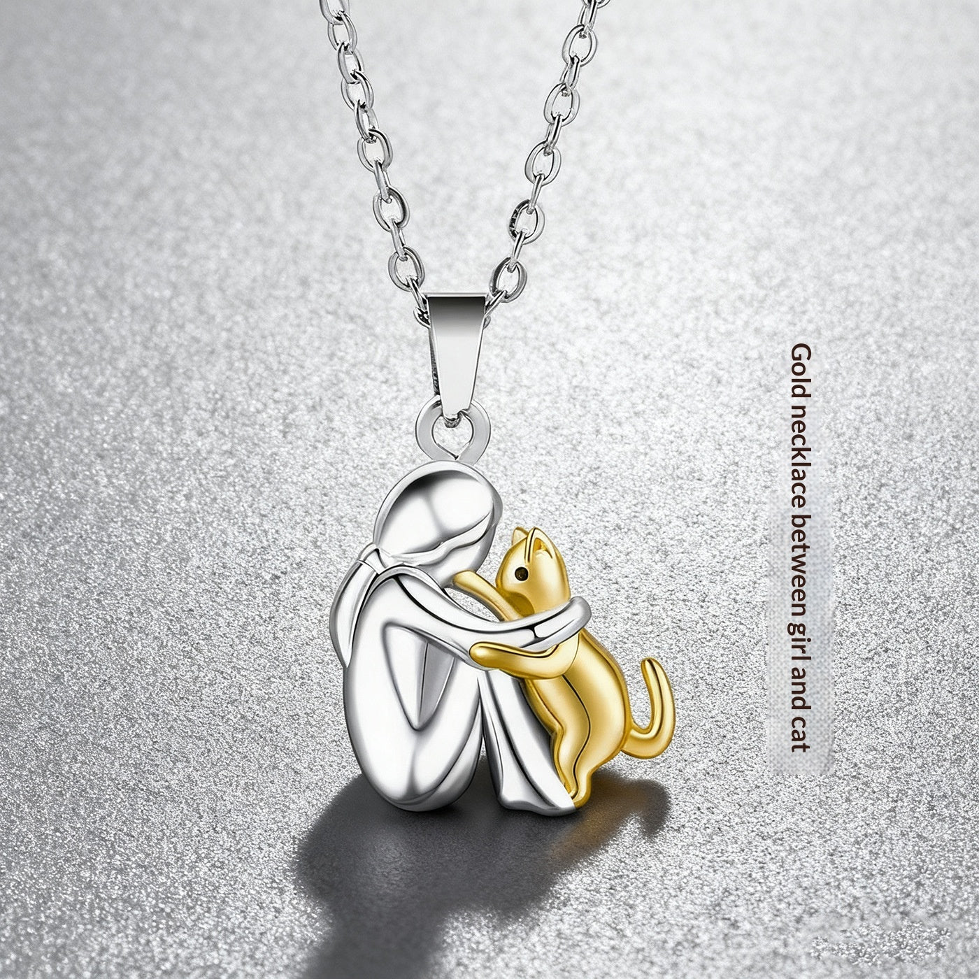 Little Girl And Dog Hugging Earring Set